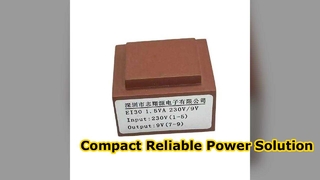 맞춤형 1.5VA EI30 PCB 마운트 절연 변압기 | 230V~9V AC 강압 변압기