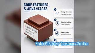효율적인 PCB 실장 절연 변압기 솔루션