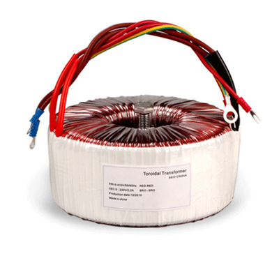 주문 오디오 증폭기용 맞춤 전력 토로이드 트랜스포머 50W 50/60hz 5V-0-5V 5A 온라인 제품