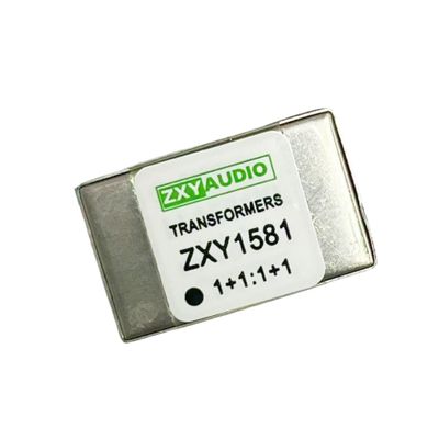 주문 사각형 수평 ZXY1581 1+1:1+1 페말로이 오디오 증폭기 트랜스포머 격리 온라인 제품