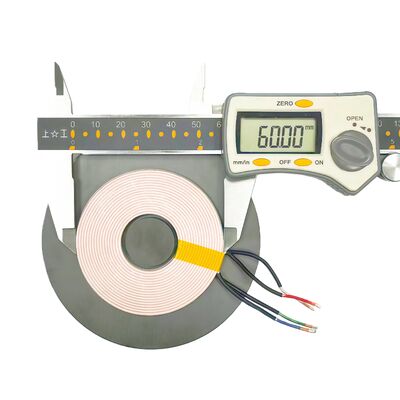 주문 90mm 큰 지름 무선 전원 공급 스핀, 다단계 리츠 와이어 및 높은 효율성 에너지 전송을 위한 4층 윙 온라인 제품