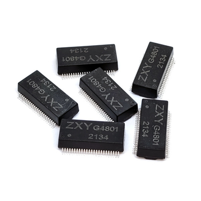 48Pin 이더넷 LAN 트랜스 SMD 1000Base-T 자기성 네트워크 필터 IC 모듈