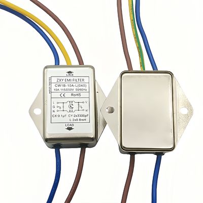 EMI 필터 115V/250V 단일 단계 낮은 경로 반 간섭 CW1B-6A/1A/10A-L ((040)