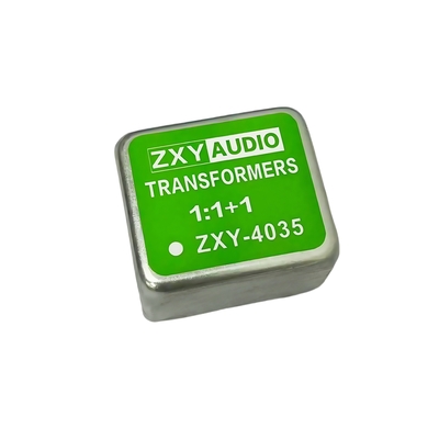 ZXY4035 1:1+1 퍼말로이 오디오 트랜스포머 균형 및 불균형 임페던스 변환