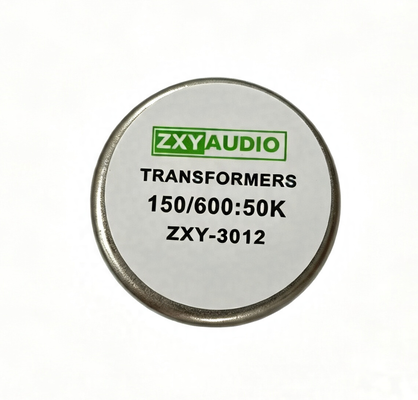 전문 오디오를 위한 퍼멀로이 코어 10K:600 임피던스 매칭 및 20Hz-20KHz 주파수 응답 기능을 갖춘 ZXY-3012 오디오 변압기